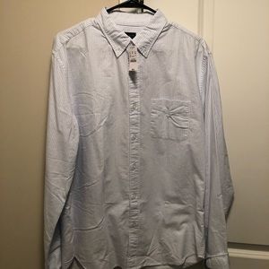 Never Worn Striped JCrew Button Down
